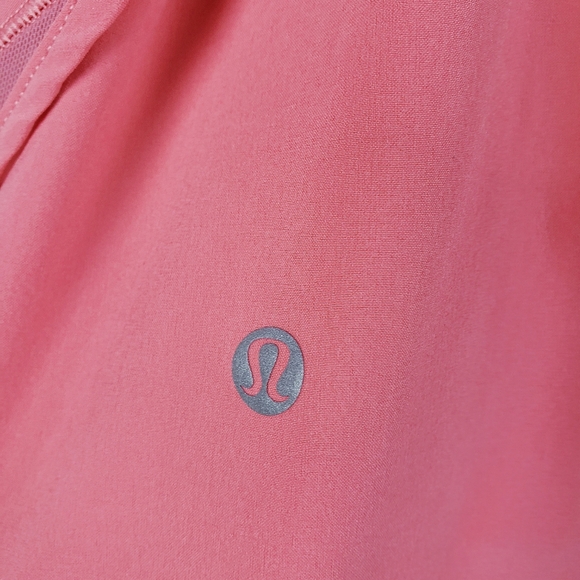 Lululemon Hotty Hot HR Skirt Long‎ Size 8 Raspberry Cream RPCR 00823 - Picture 5 of 6